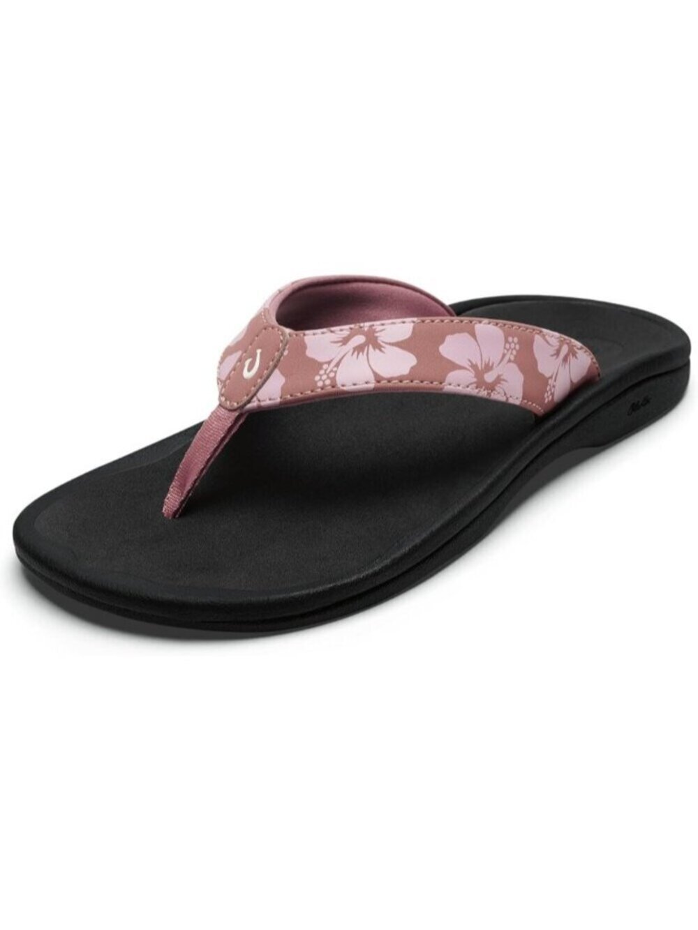 Women's Rose Pink Sandals Water Resistant Flip Flops with Arch Support Comfort